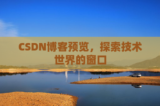 CSDN博客预览，探索技术世界的窗口